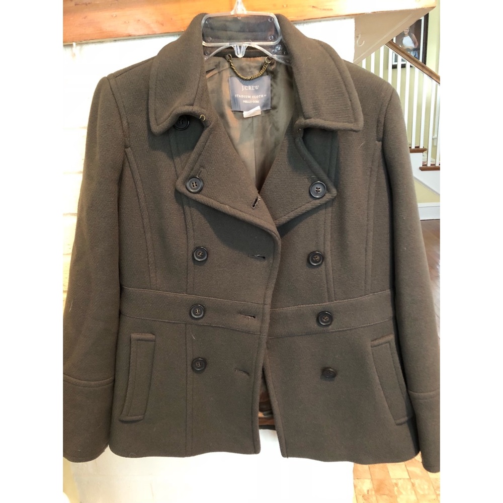 J Crew Pea Coat